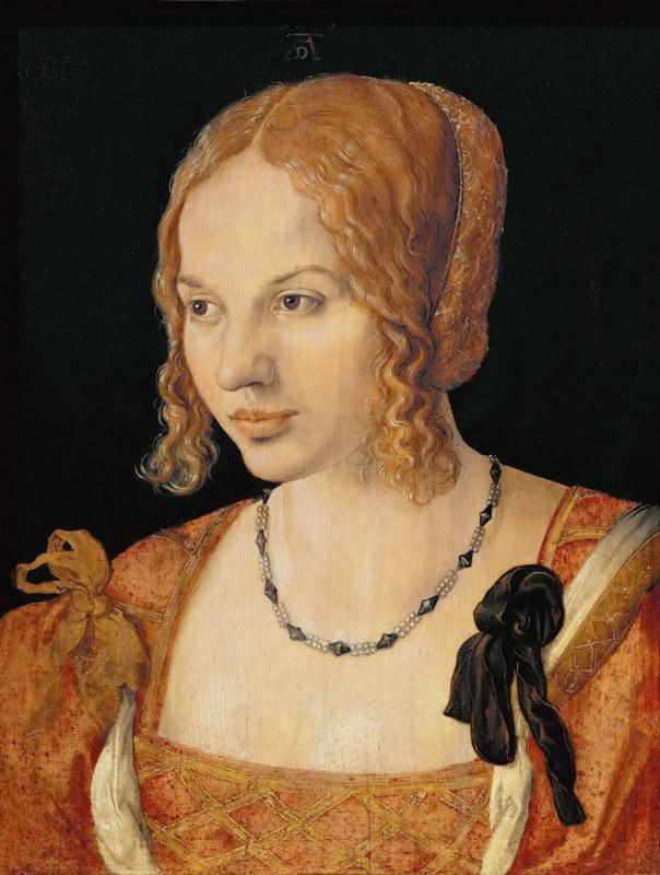 Albrecht Durer Portrait of a Young Venetian Woman (mk08)